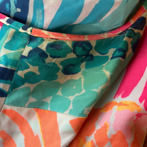 Lilly Pulitzer silk pineapple tank - Picture 4 of 6